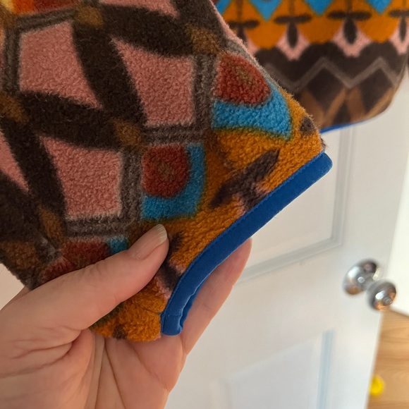 Patagonia Synchilla Snap-T Fleece Pullover M Companions Big Anthos Pink EUC - Picture 2 of 10